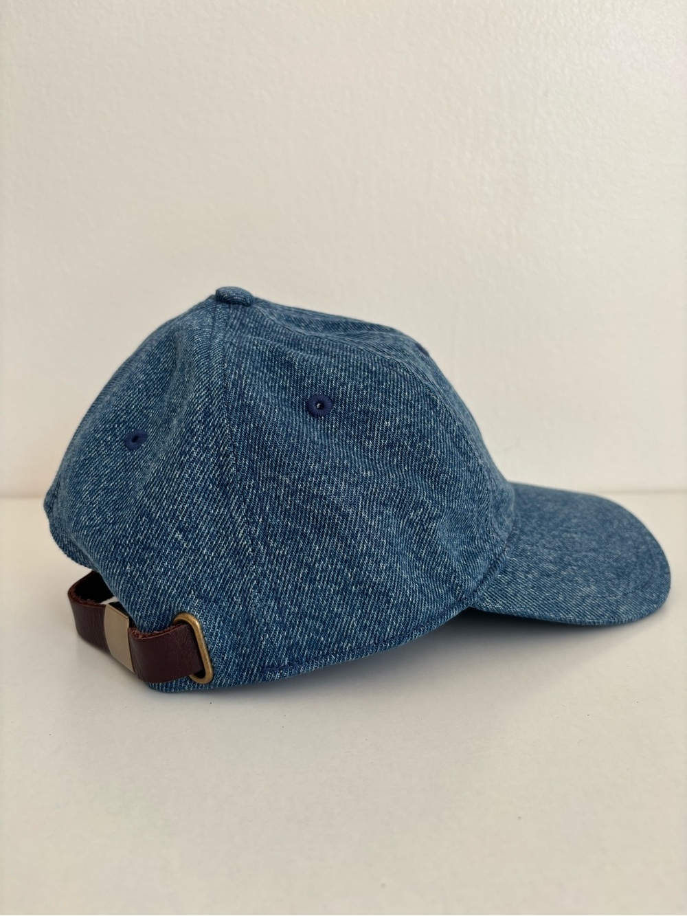 Aritzia Wilfred Vesper Denim Baseball Hat Cap